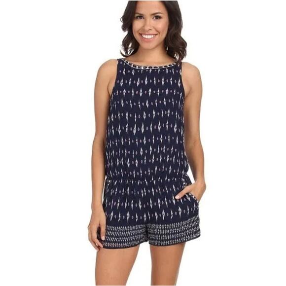 Joie Kayture 100% Silk Romper - Picture 1 of 5